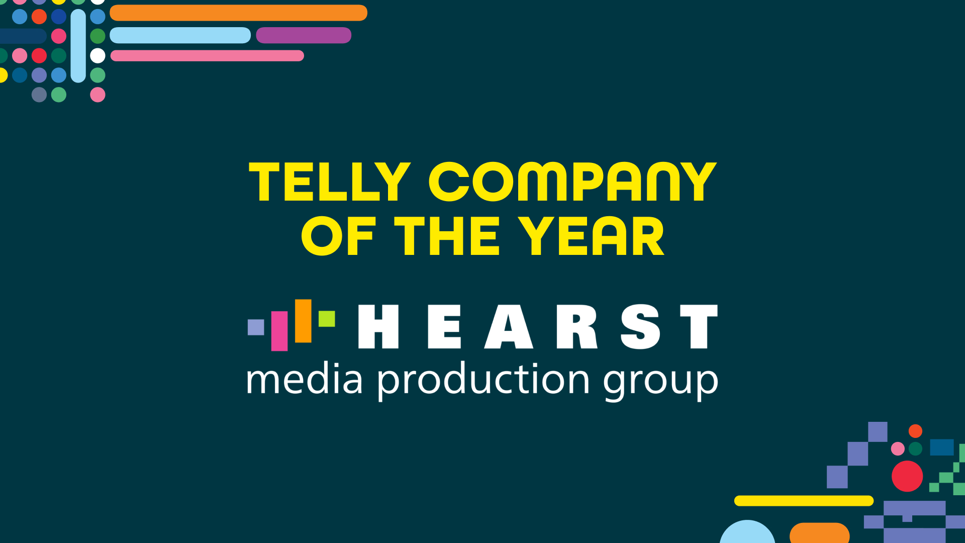 Hearst is Telly Company of Year 2023