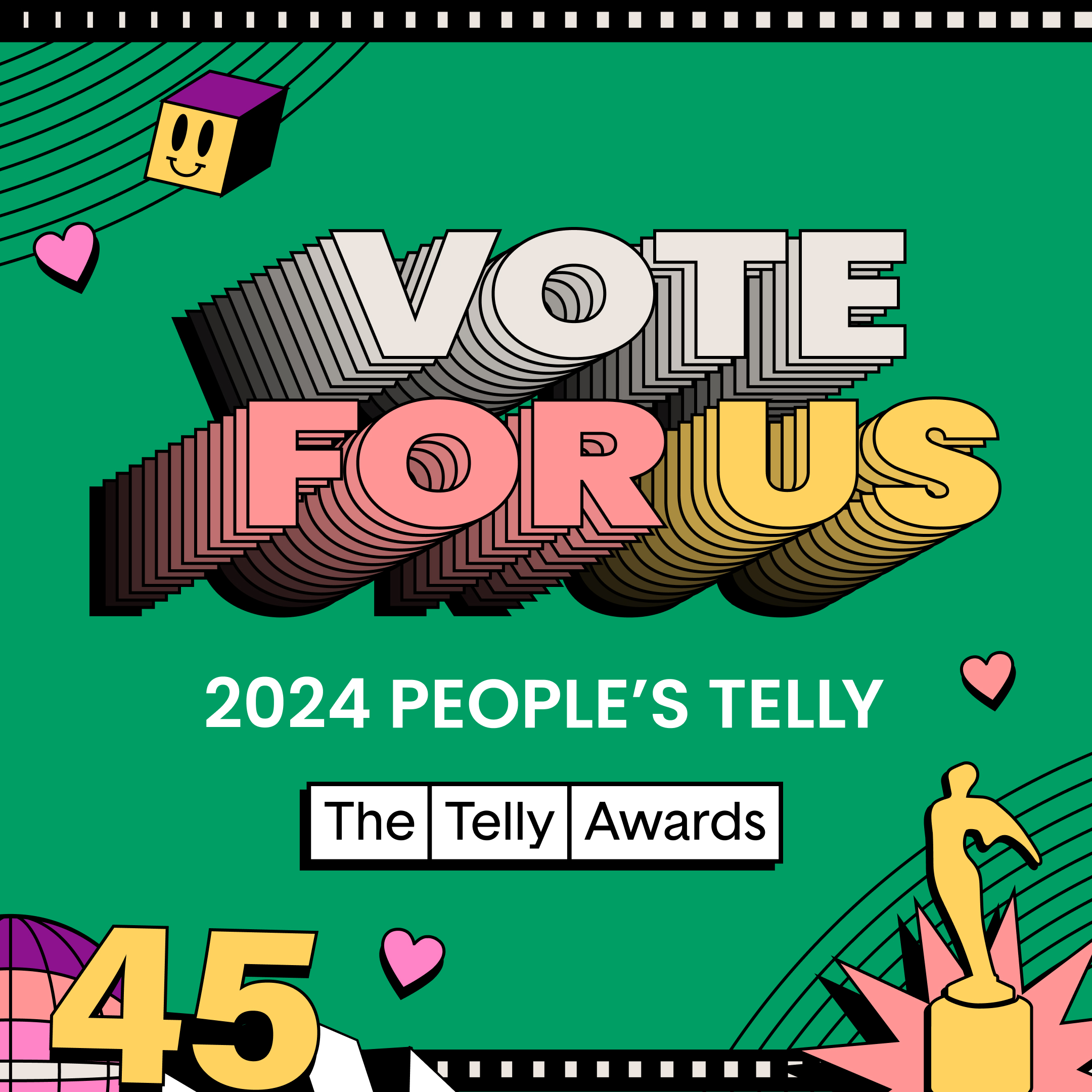 Promotional Image for the People's Telly 1 x 1 