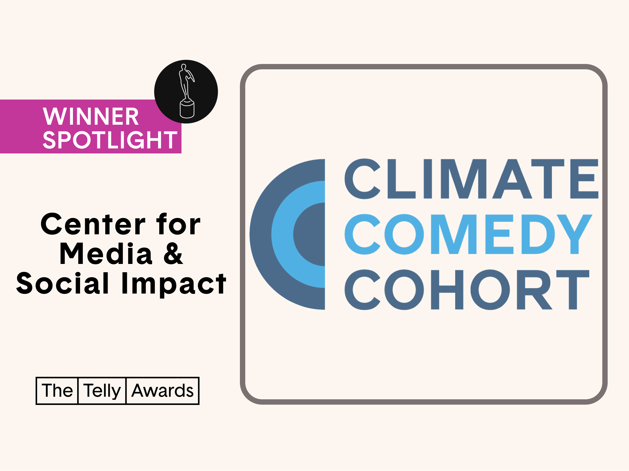 Center for Media &amp; Social Impact on Merging Every Comedy Genre at Once