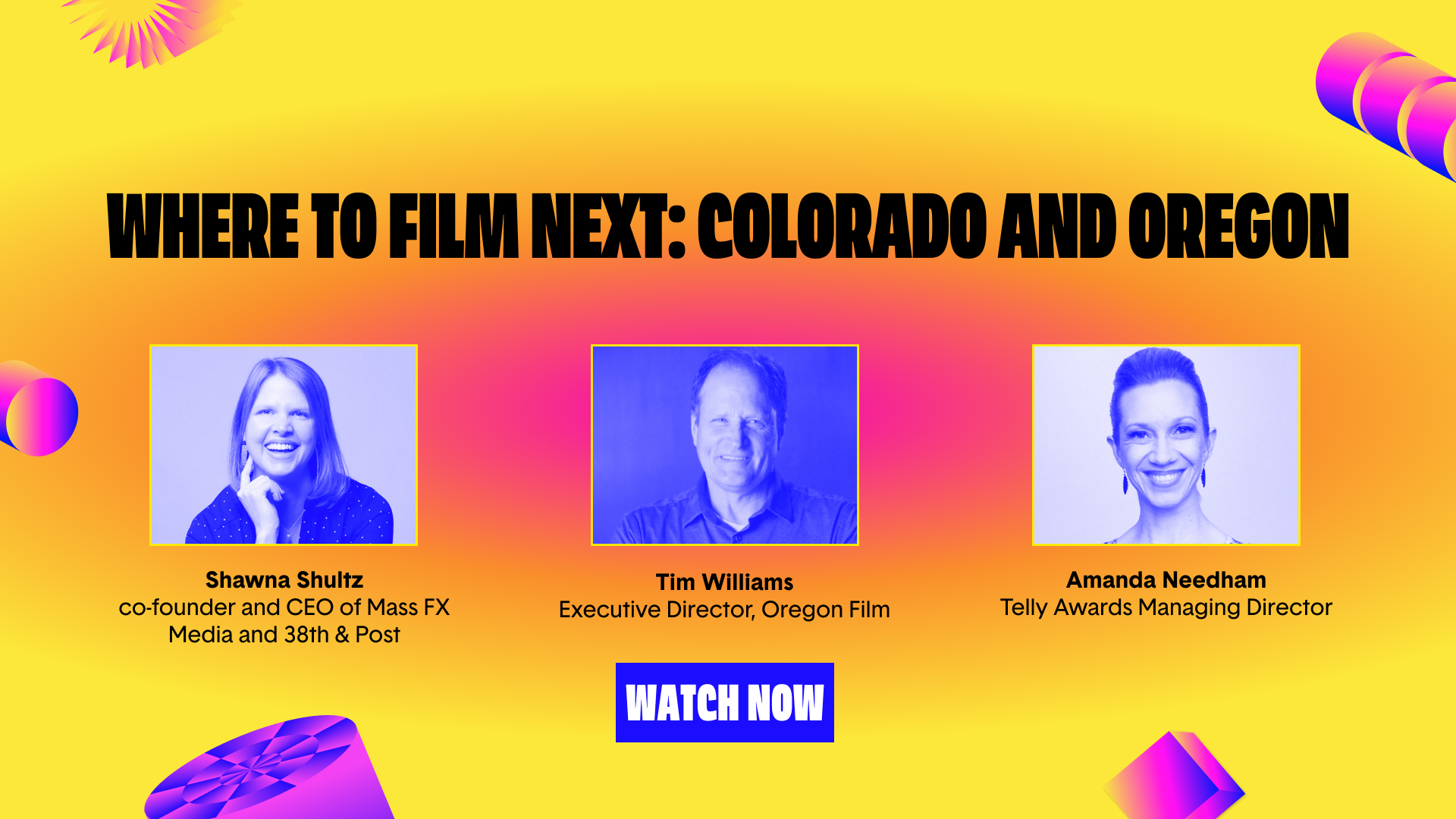 Throughlines: Where to Film Next: Colorado and Oregon