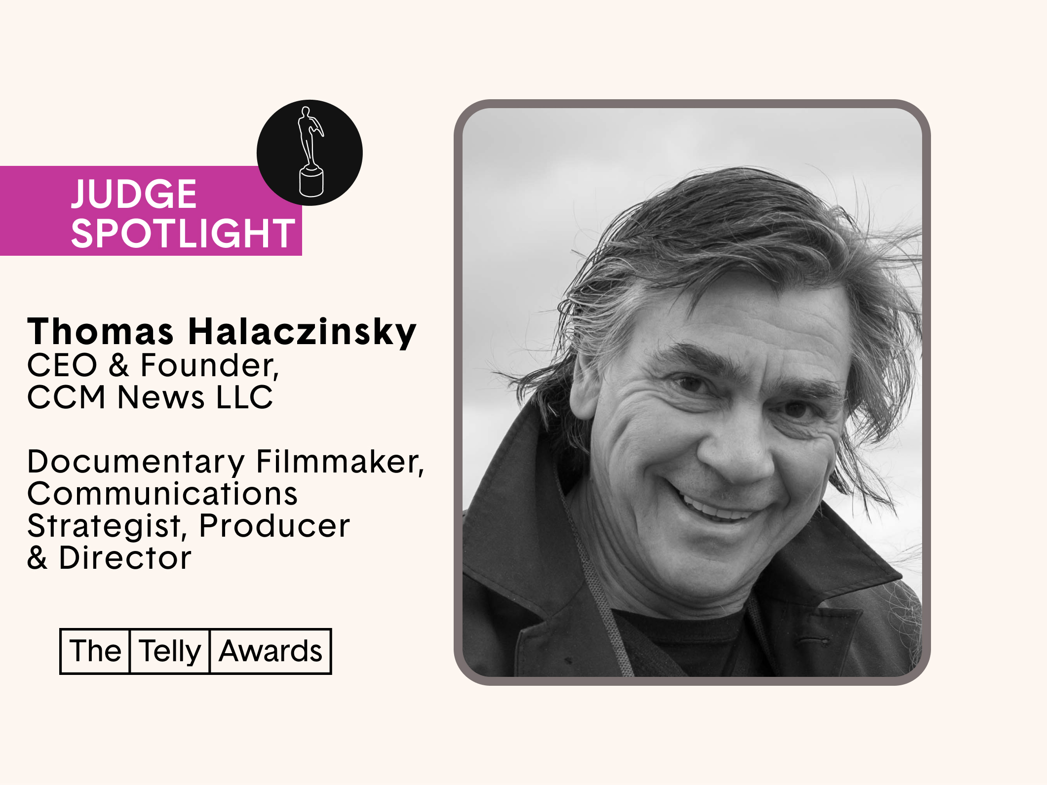 Thomas Halaczinsky On Concept, Clarity and Craft