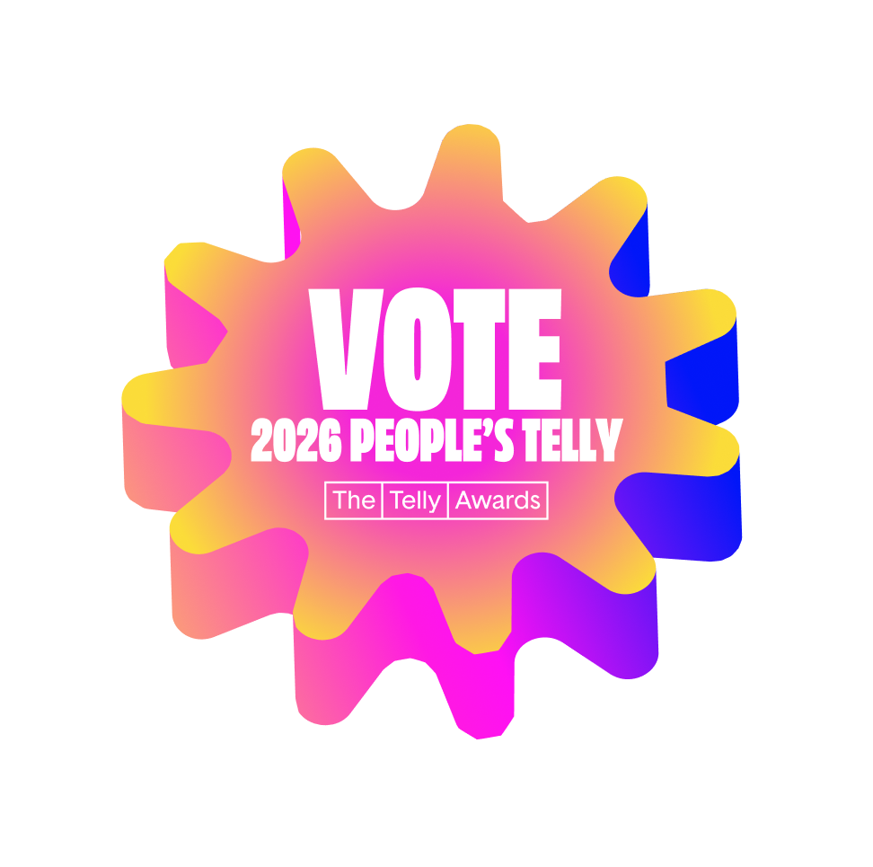 A sample promotional image to publicize your Telly nomination