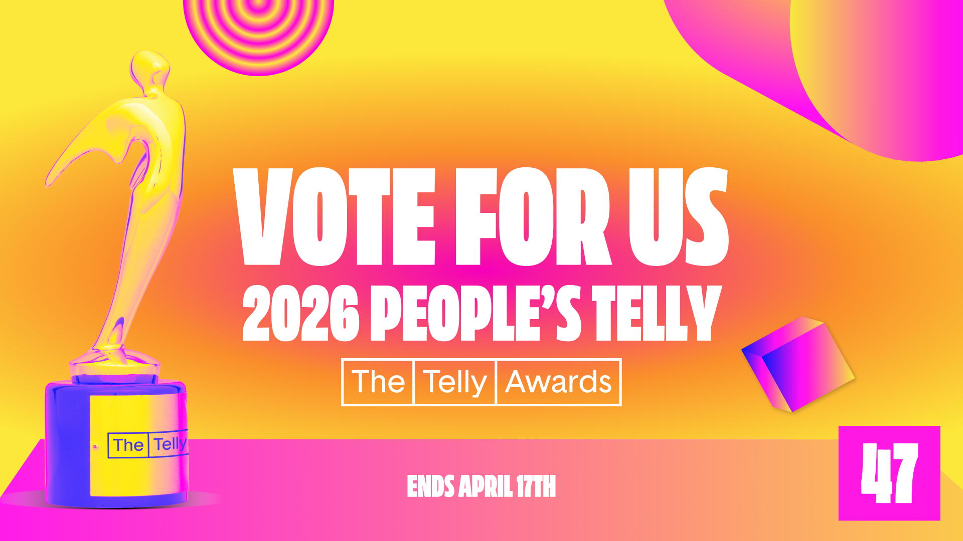 Promotional Image for the People's Telly' 16 x 9