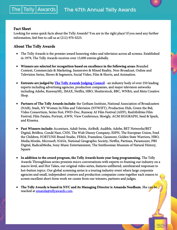 Promotional Image for the Fact Sheet