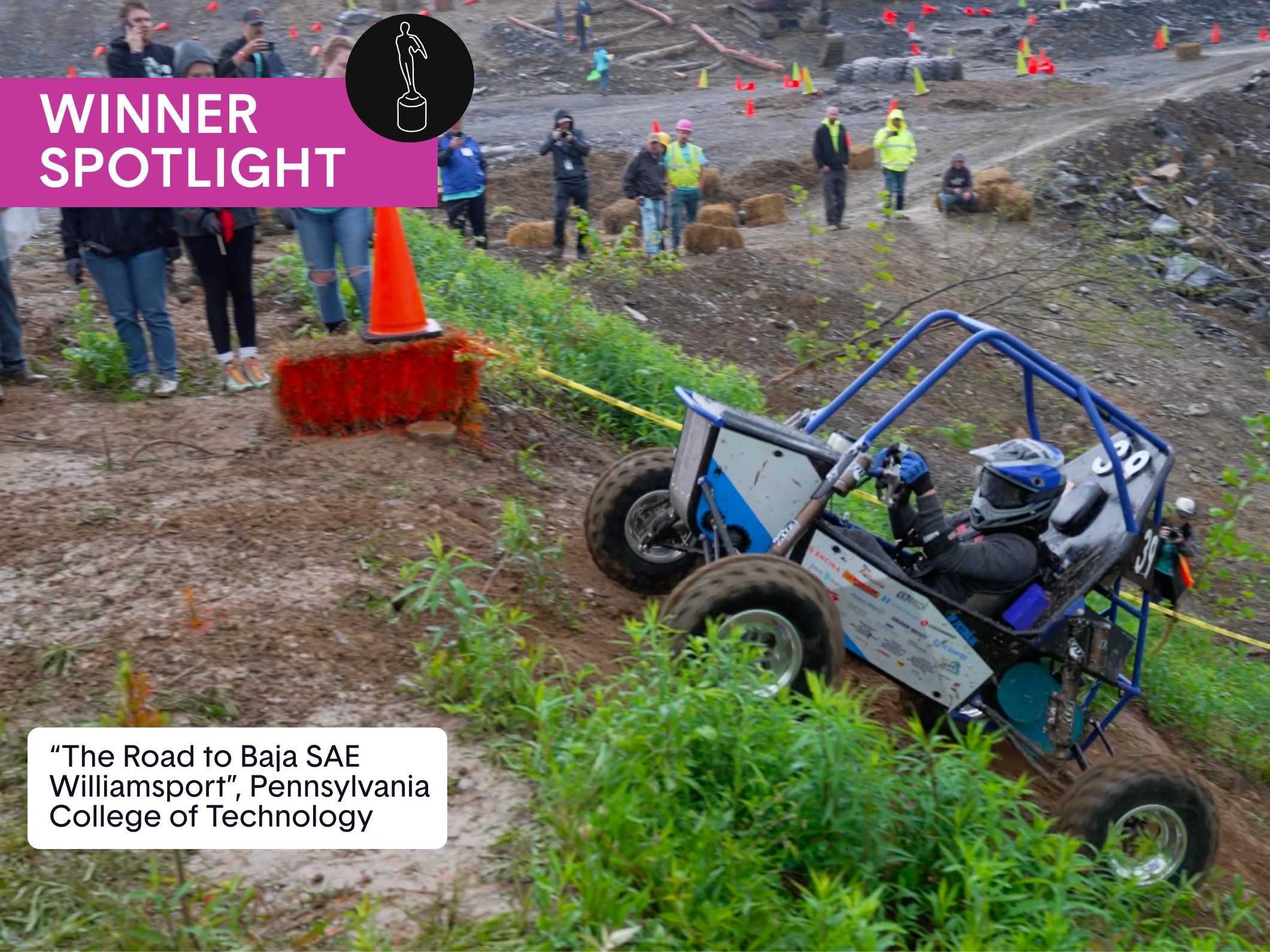Penn College on Mud, Quicksand and a Fourth-Place Finish